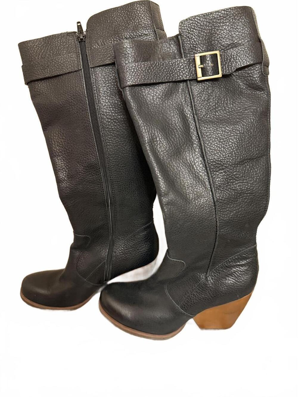 Korks by Kork-Ease Black tall leather boots